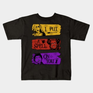 I Put A Spell On You Kids T-Shirt